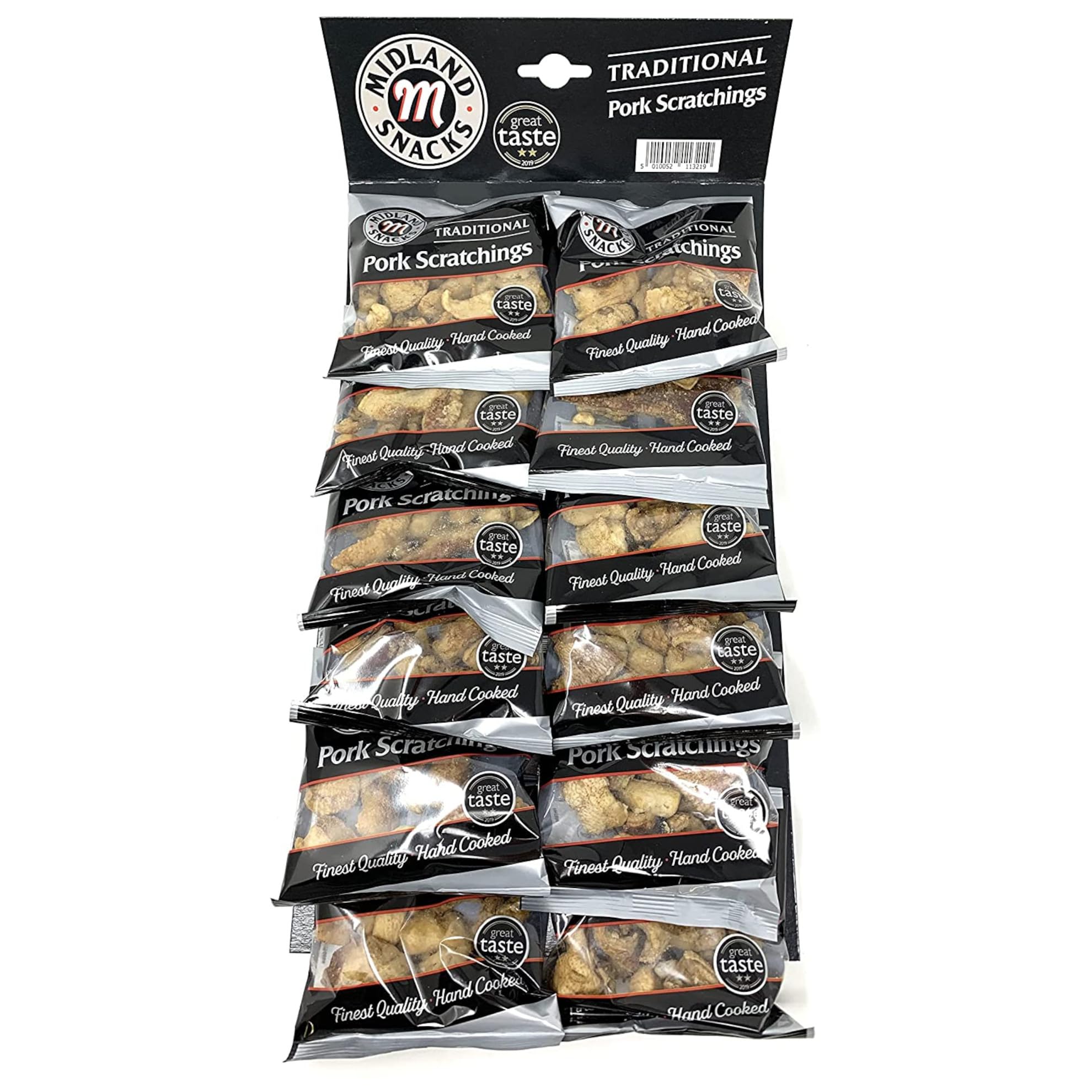 Midland Pork Scratching's pub card 1x(12x40g)