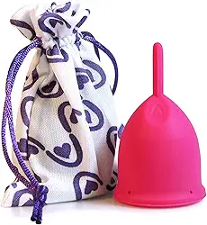 Violeta Cup Coletor Menstrual Rosa Tipo B, Violeta Cup, Rosa, Tipo B Mulheres Com Até 29 Anos E Sem Filhos, E/Ou Com Colo Do Útero De Altura Baixa