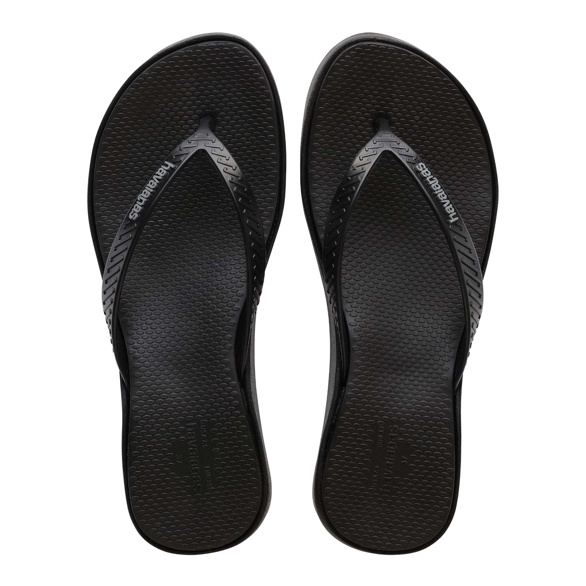 Havaianas High Platform II Women FlipFlop Black 6 UK