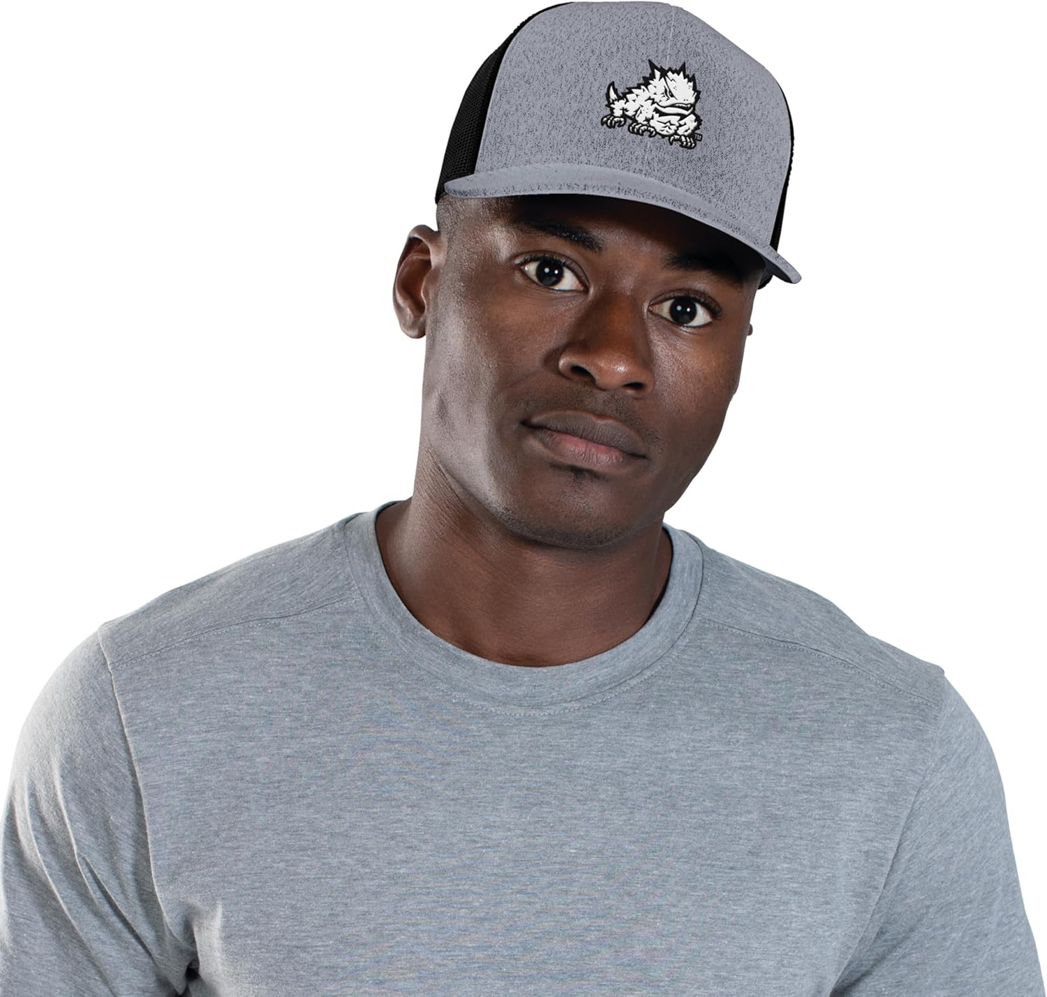 Pacific Headwear NCAA Heather Trucker Snapback - Image 5