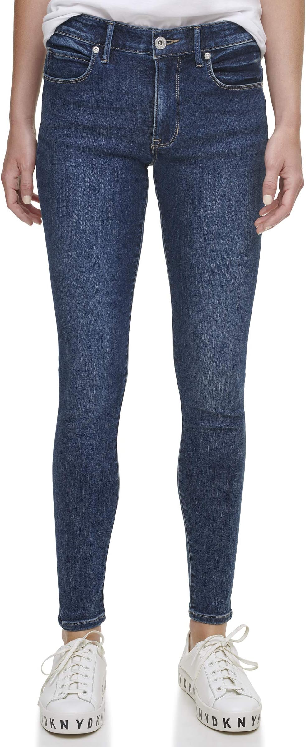 DKNYWomen's Bleeker Super Stretch Shaping Skinny Jeans