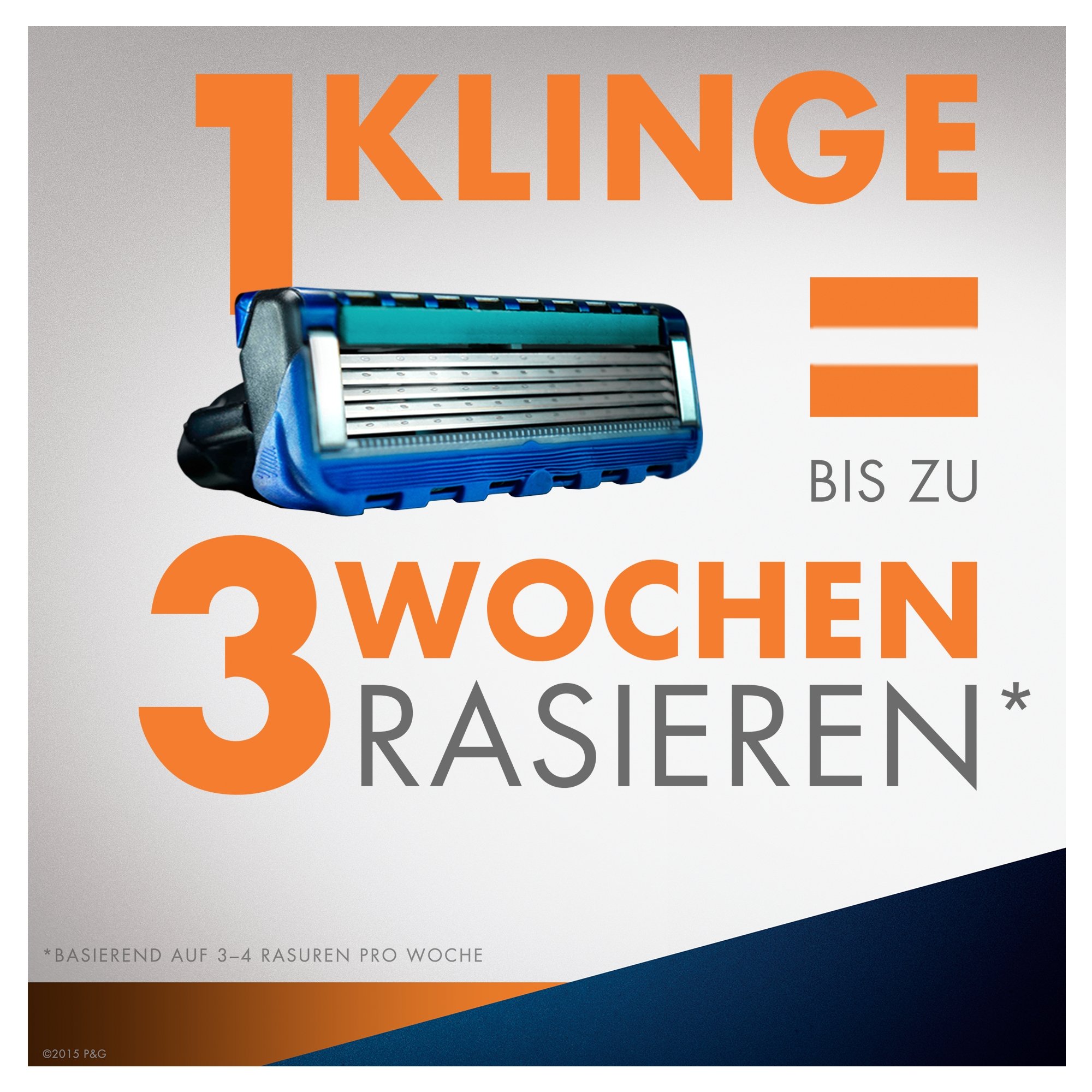Auslaufmodell Gillette Fusion ProGlide Rasierklingen, 12 Stück