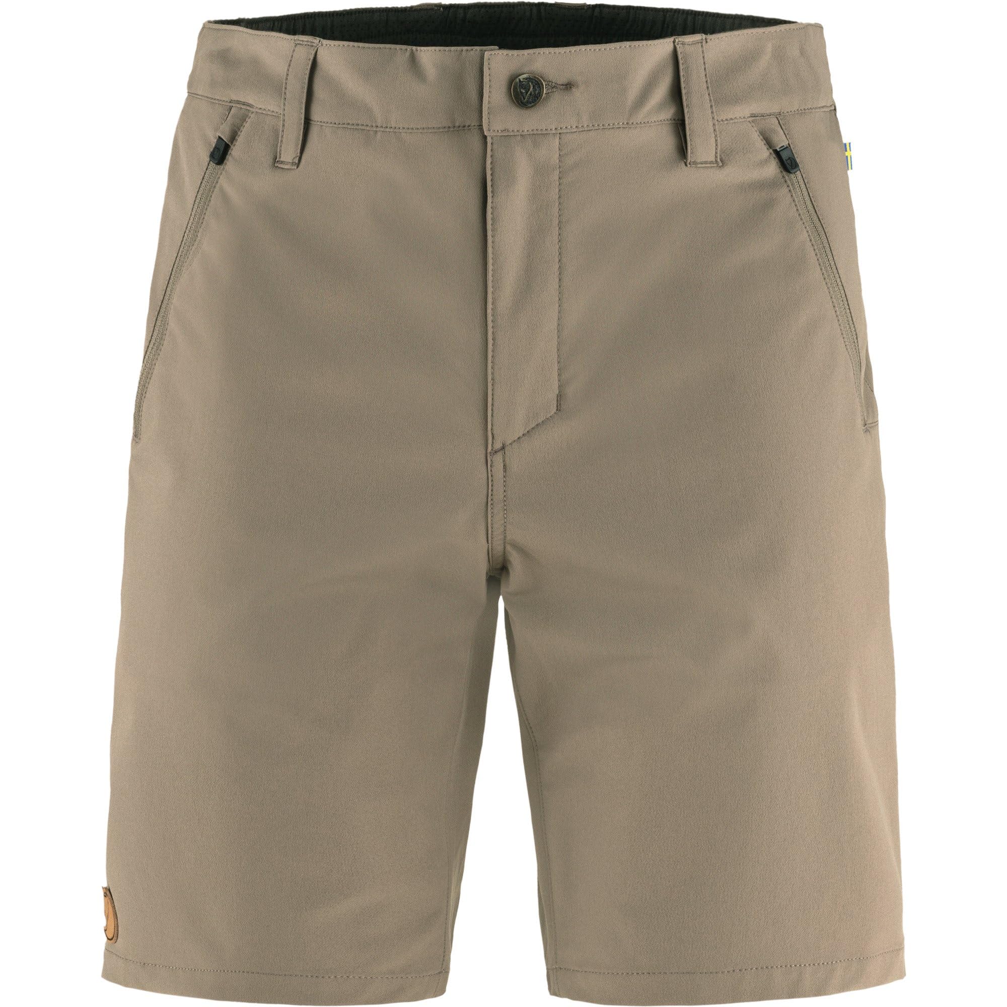 Fjallraven 12200165-244 Abisko Trail Stretch Shorts M Shorts Men's Suede Brown Size 46