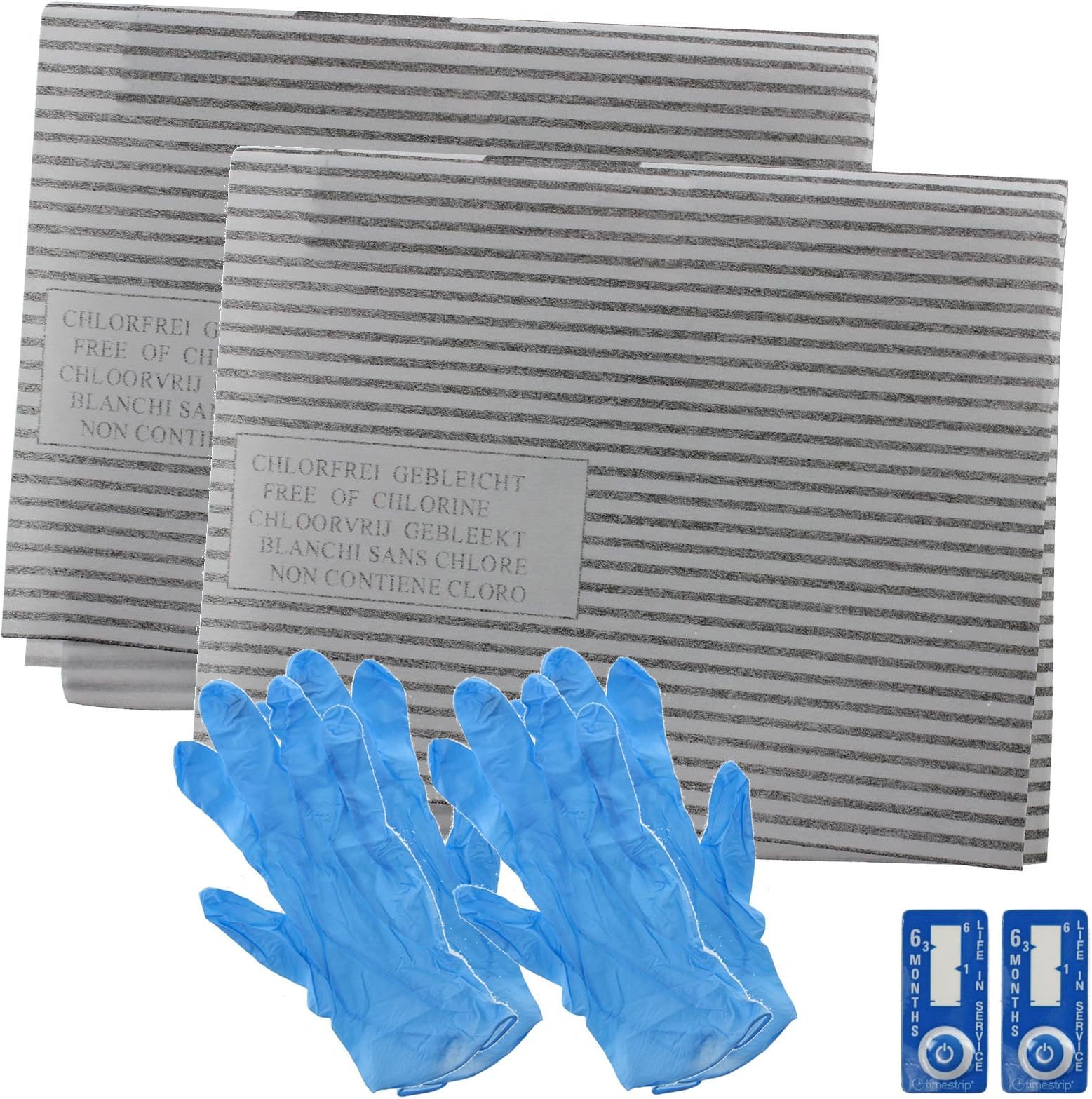 Spares2go Cooker Hood Carbon Grease Filter Kit For Hygena Kitchen