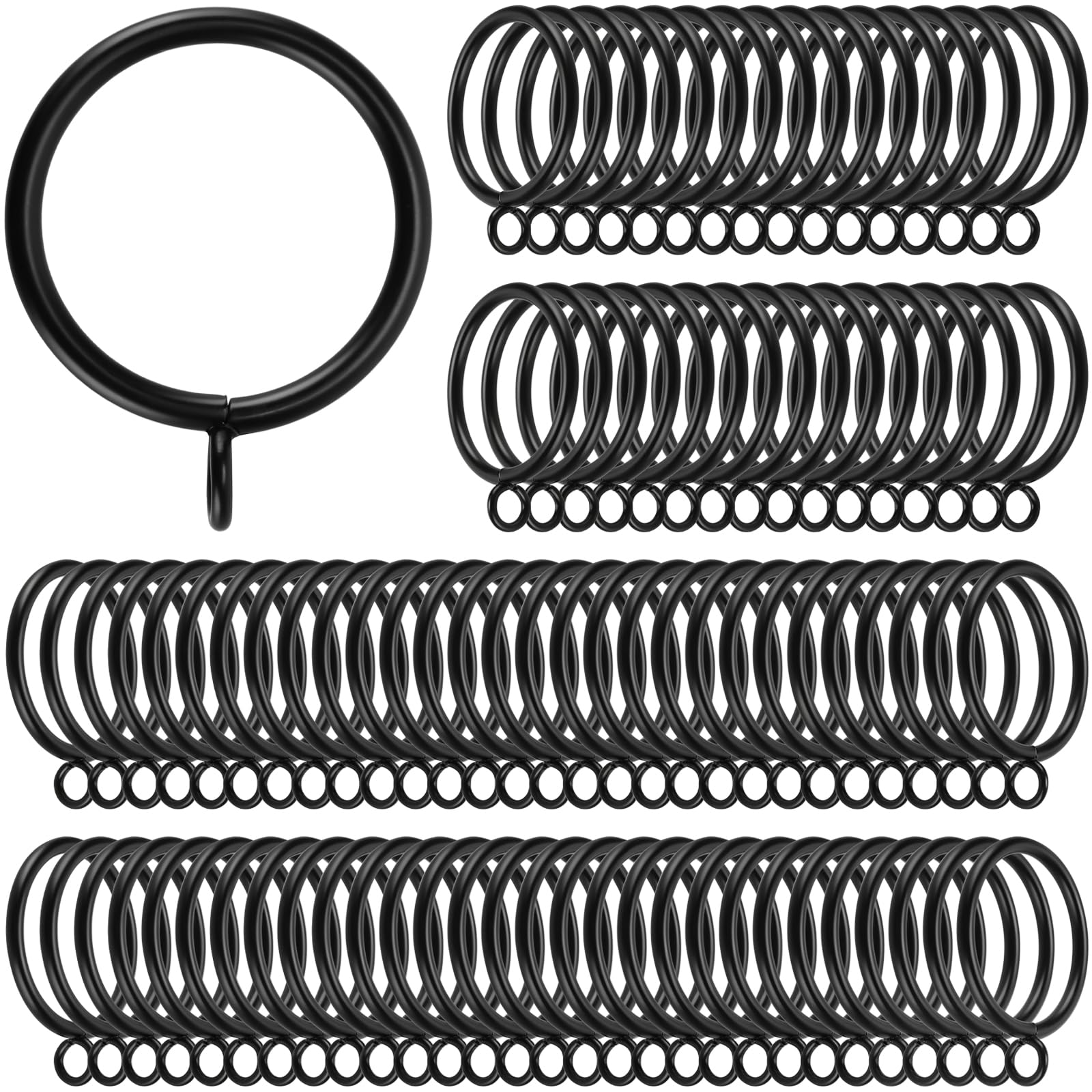 Ganchos de cortina de 38 mm para decorar un salon de diseño industrial minimalista moderno