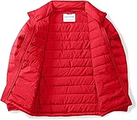 Vista 24 de Yaxa Essentials Chaqueta acolchada ligera y resistente al agua para niños y niños pequeños