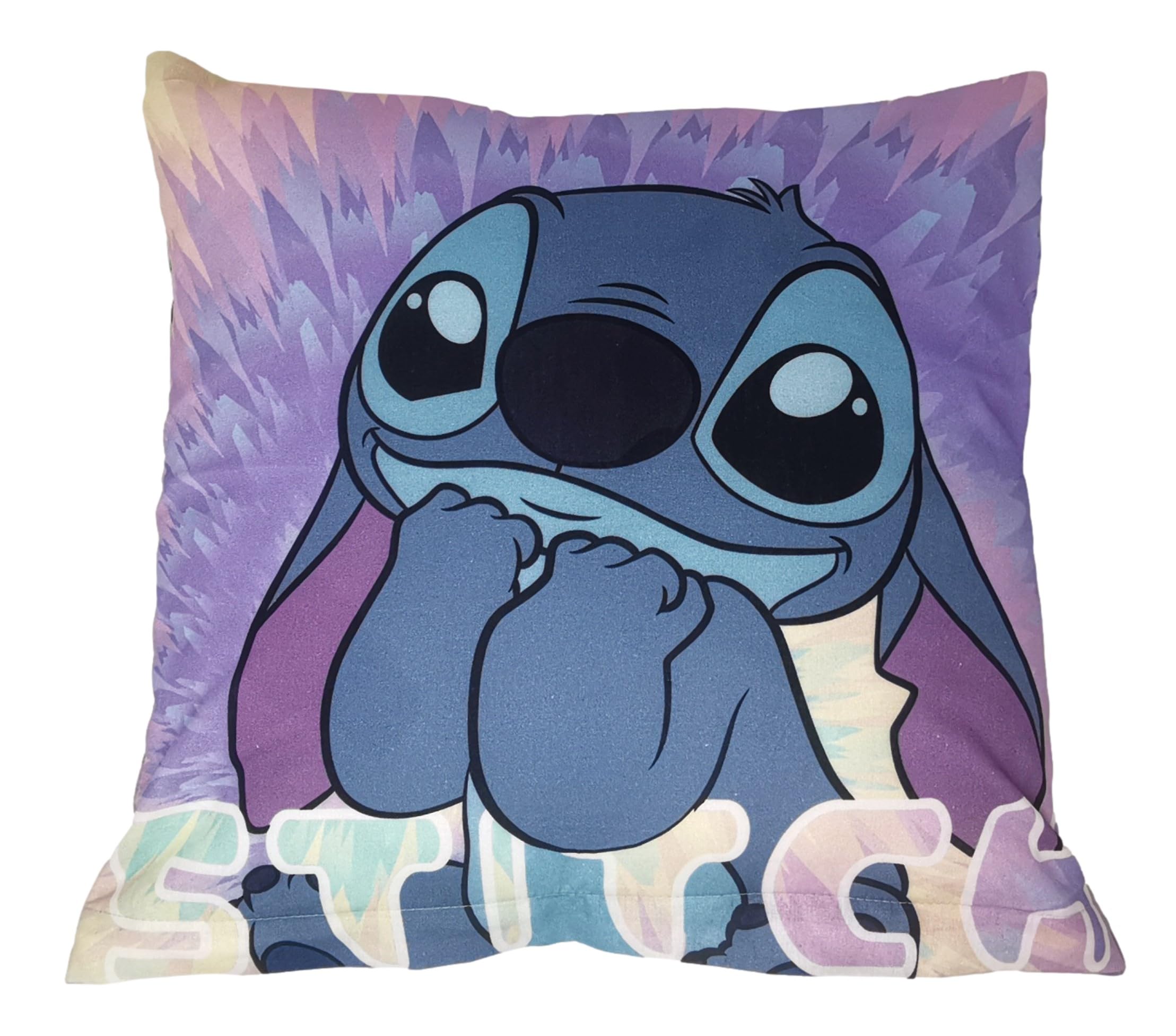 Theonoi Children's Cushion Cover Decorative Cushion Cover 40 x 40 cm without Filling Made of Cotton (Stitch) - Image 2