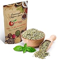 Vista 4 de NY Spice Shop Hojas turcas de orégano seco a granel, hoja seca de orégano de 8 onzas, condimento de orégano fresco, hojas de orégano, orégano seco