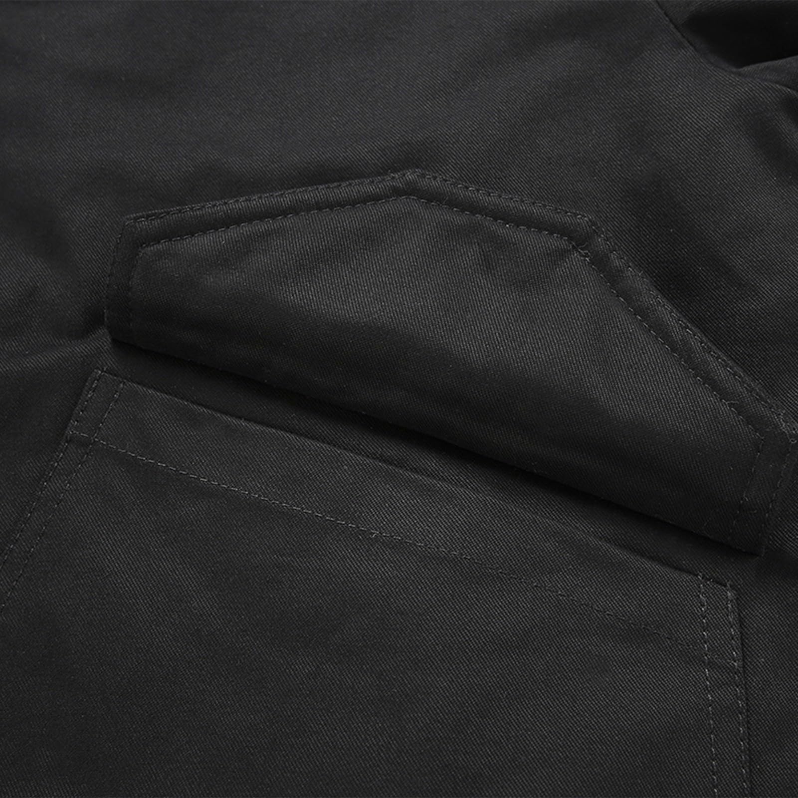 Veste Polaire Homme Travail - Veste épaisse pour l'hiver, Manteau Chaud doublé Polaire avec Isolation Thermique épaisse, vêtements d'extérieur pour Temps Froid