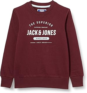 Jack & Jones Junior Bluza sportowa Chłopcy JJHERRO SWEAT CREW NECK JR