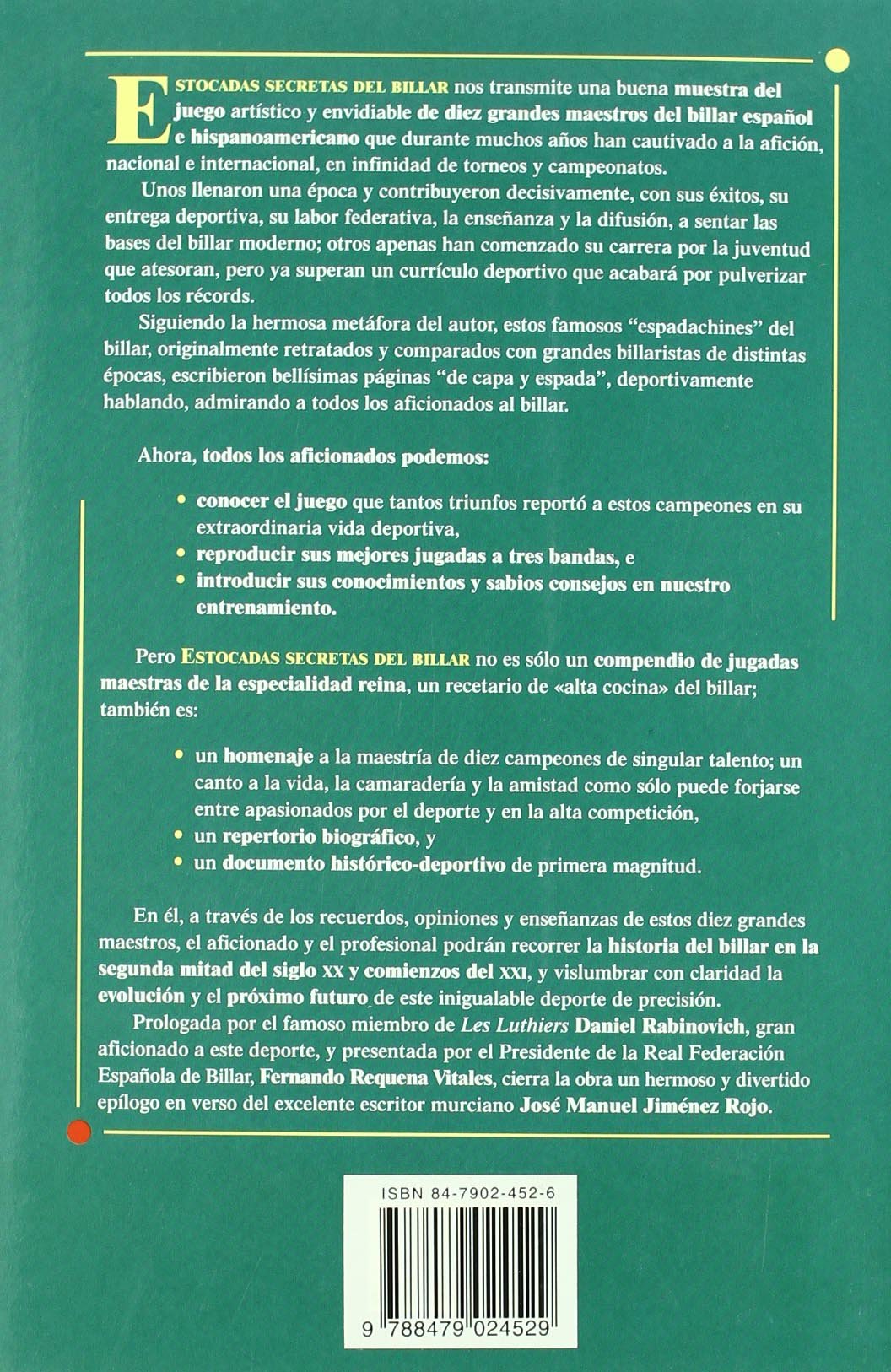 Estocadas secretas del billar