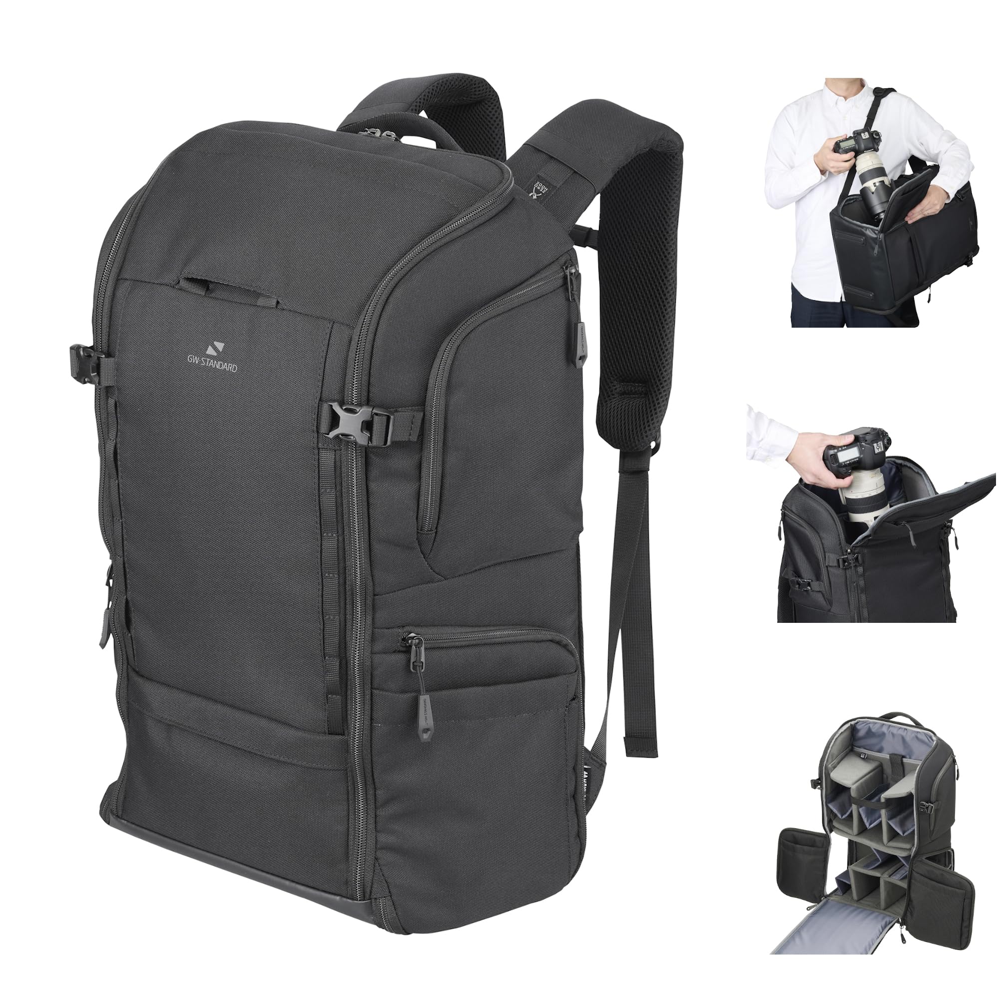Amazon | ハクバ 【Amazon.co.jp限定】カメラバッグ GW-STANDARD