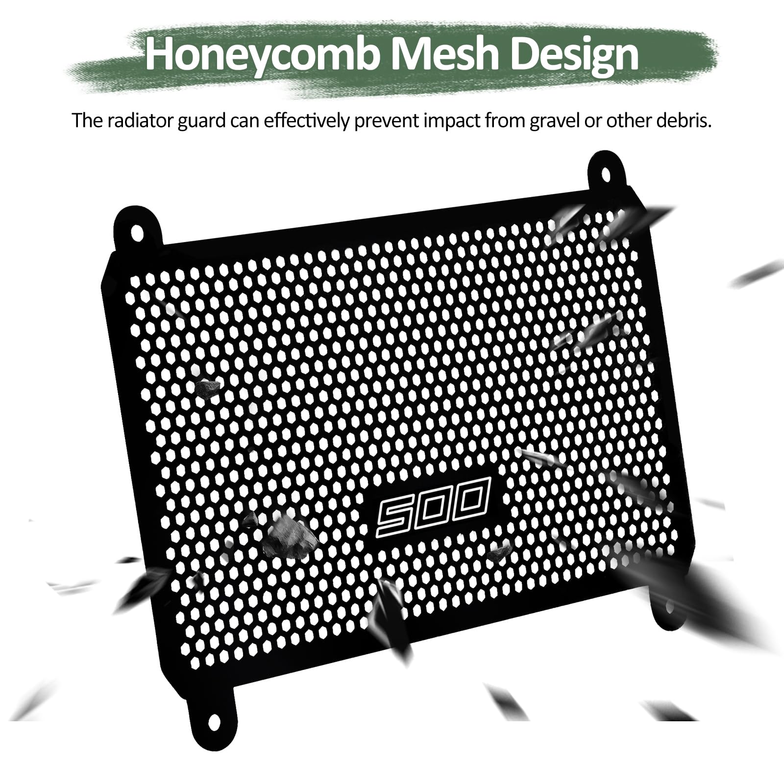 Amazon.com: XIDAODIT Radiator Cover Grille Guard for Kawasaki Z500