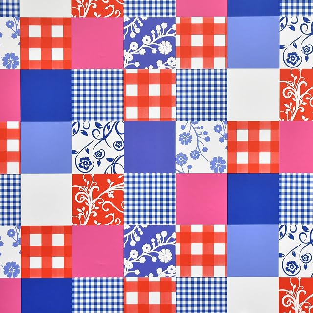 Fablon 45 cm x 2 m Roll Patchwork