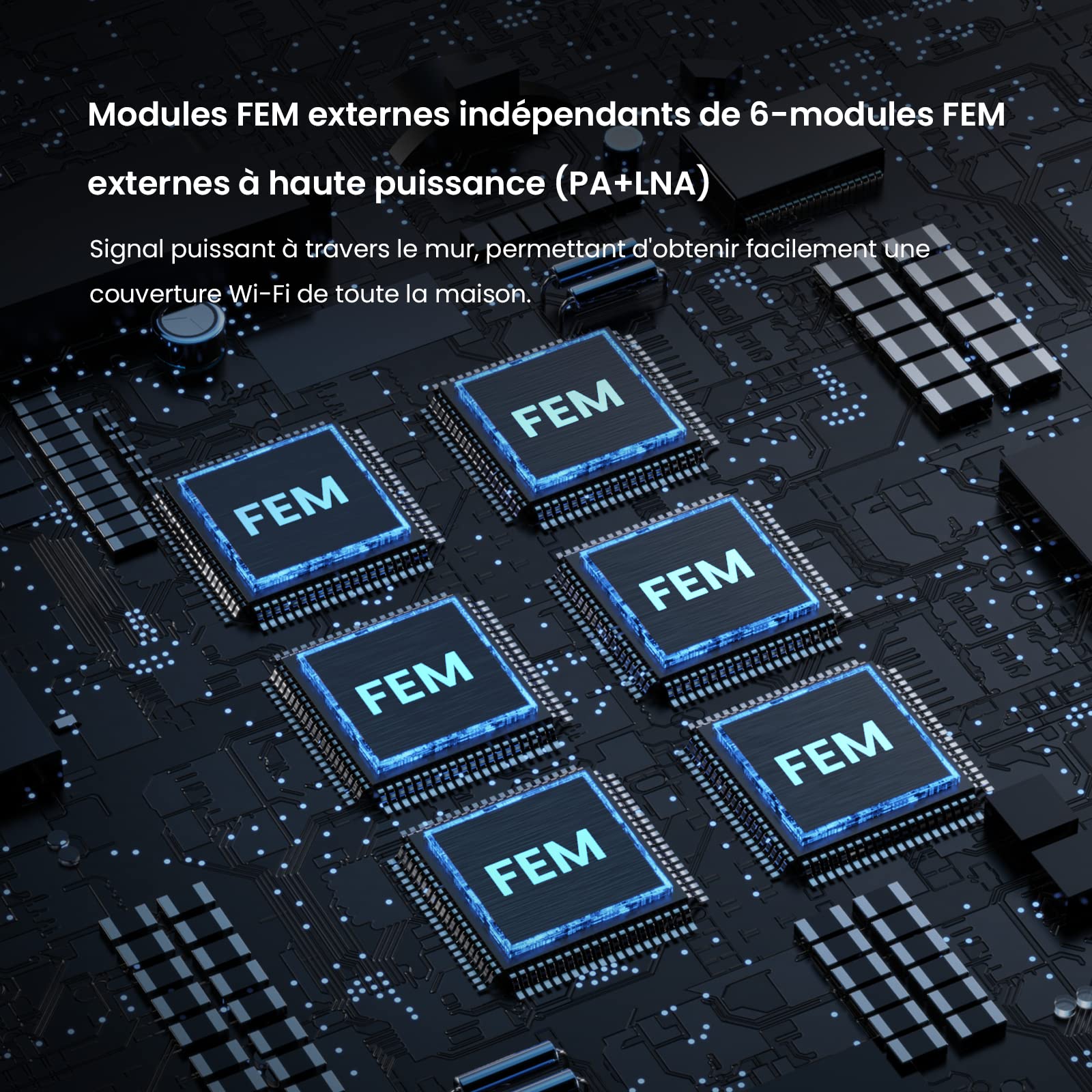 Tenda Nova Mesh MX15 Pro(3 Paquet) WiFi 6 AX 5400Mbps - Système Mesh WiFi 6 - Couverture de 360㎡(4200ft²) - Installation Facile - Rapport de Test de Vitesse - 200 appareils connectés