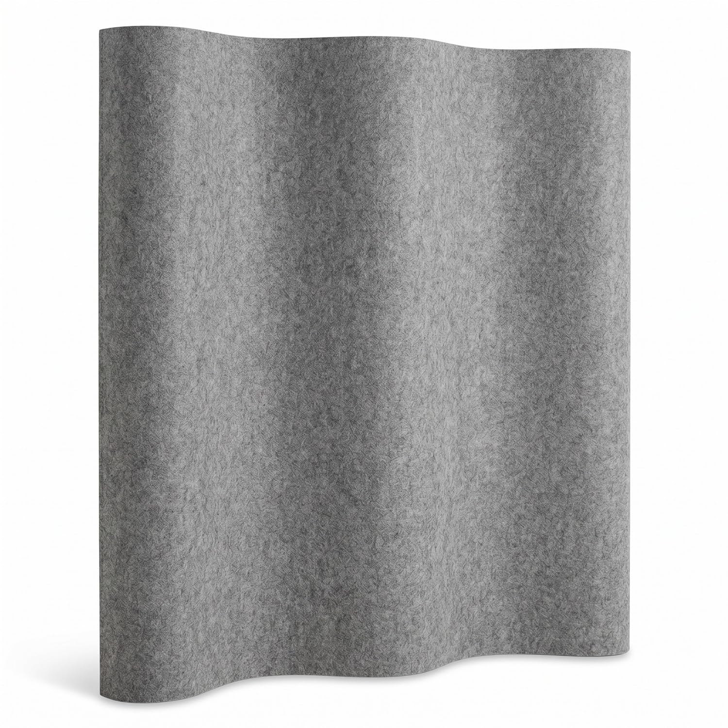 Homestyle4u 302, Séparation de pièce Bambou Marron Paravent intérieur Forme ondulée Cloison 2m de Hauteur