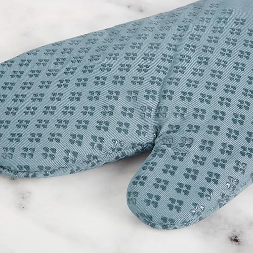 Miniatura 4 de KitchenAid Juego de Manoplas para Horno Asteroid, 7"x12.5", Azul Niebla, 2 Piezas