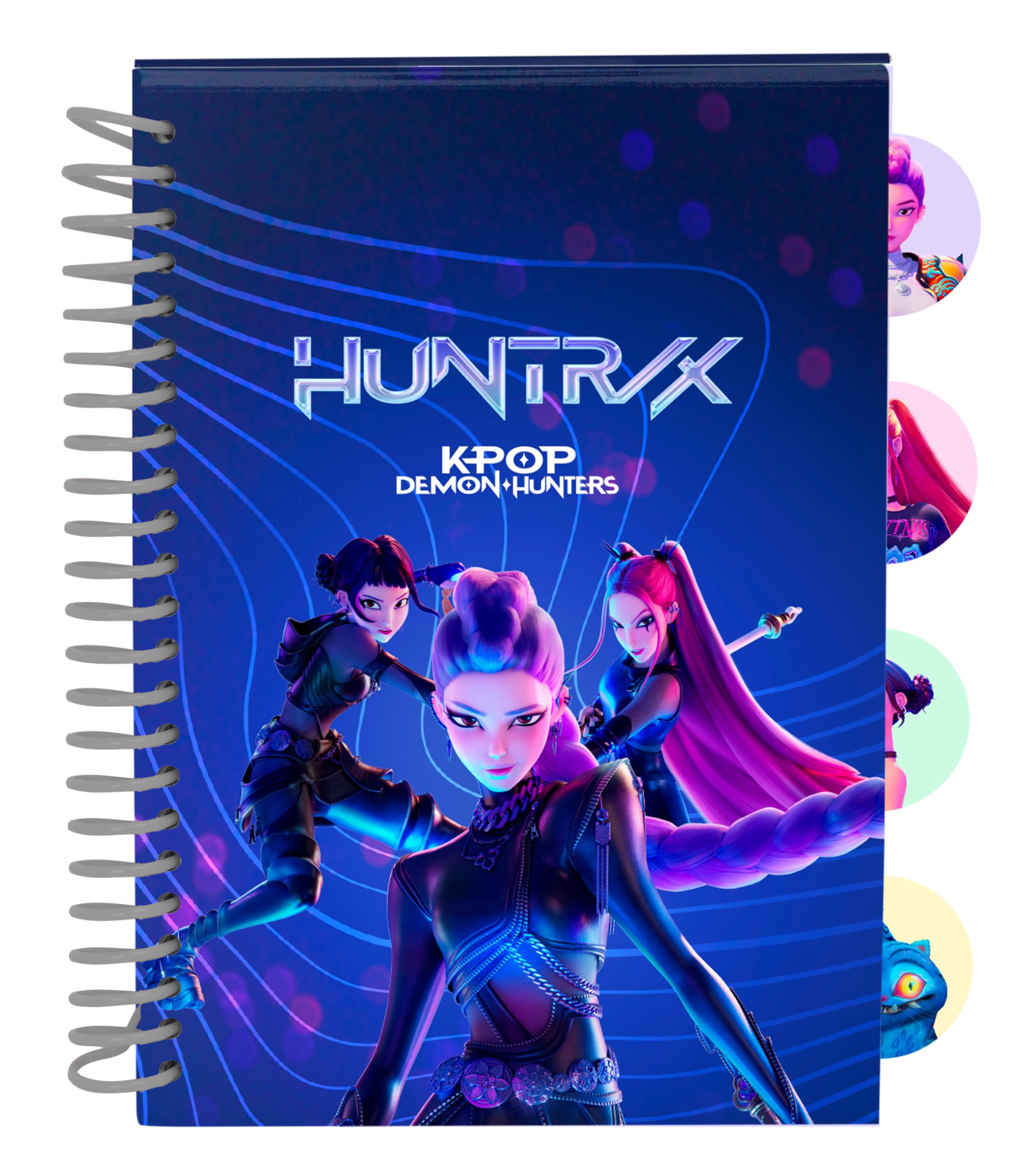 K-POP Demon Hunters – Stationery – Notepad A5, Notebook, Notebooks, Ideal for School Age Children, Comfortable and Versatile, Resistance, 14.8 x 21 cm