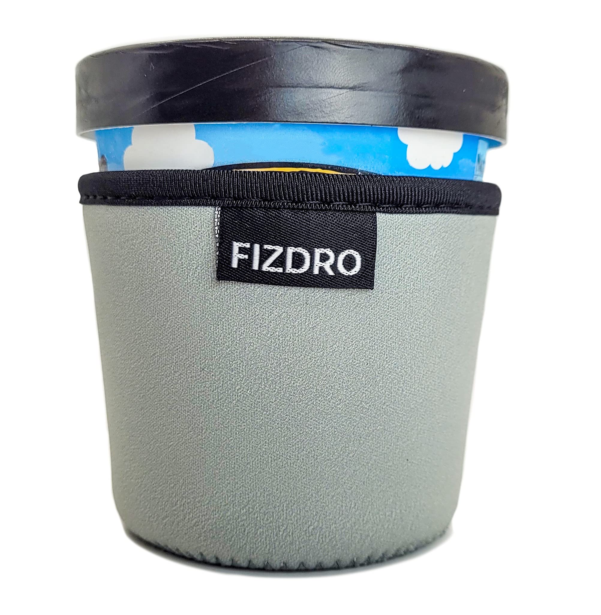 Fizdro Ice Cream Pint Holder - Monochrome (Gray)