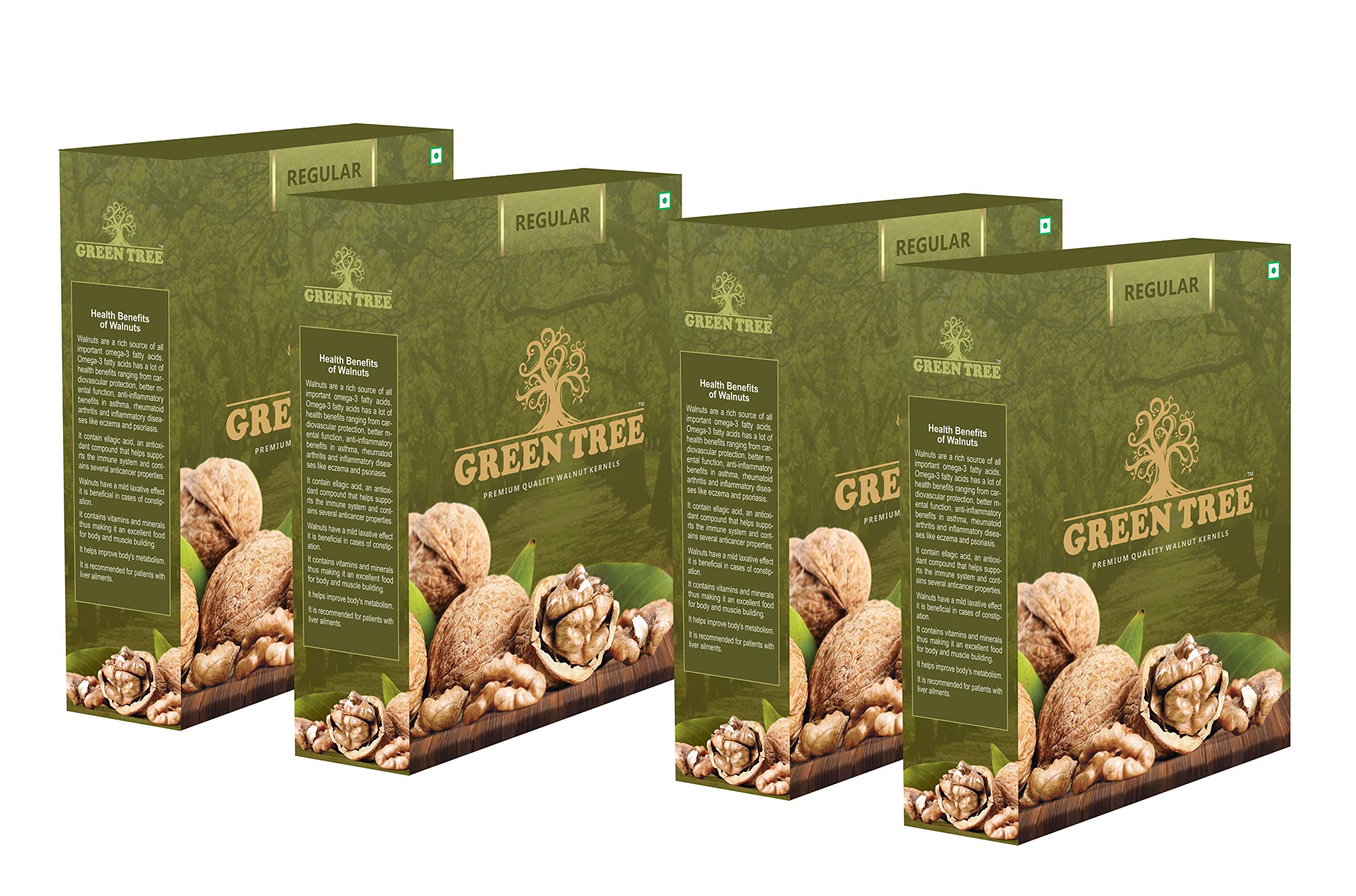 GREEN TREE REGULAR Premium Kashmiri Walnut Kernels, Walnut Without Shell/Akhrot Giri | Crunchy | Natural | Raw | Pure (B08LNCD97P) Amazon Price History, Amazon Price Tracker