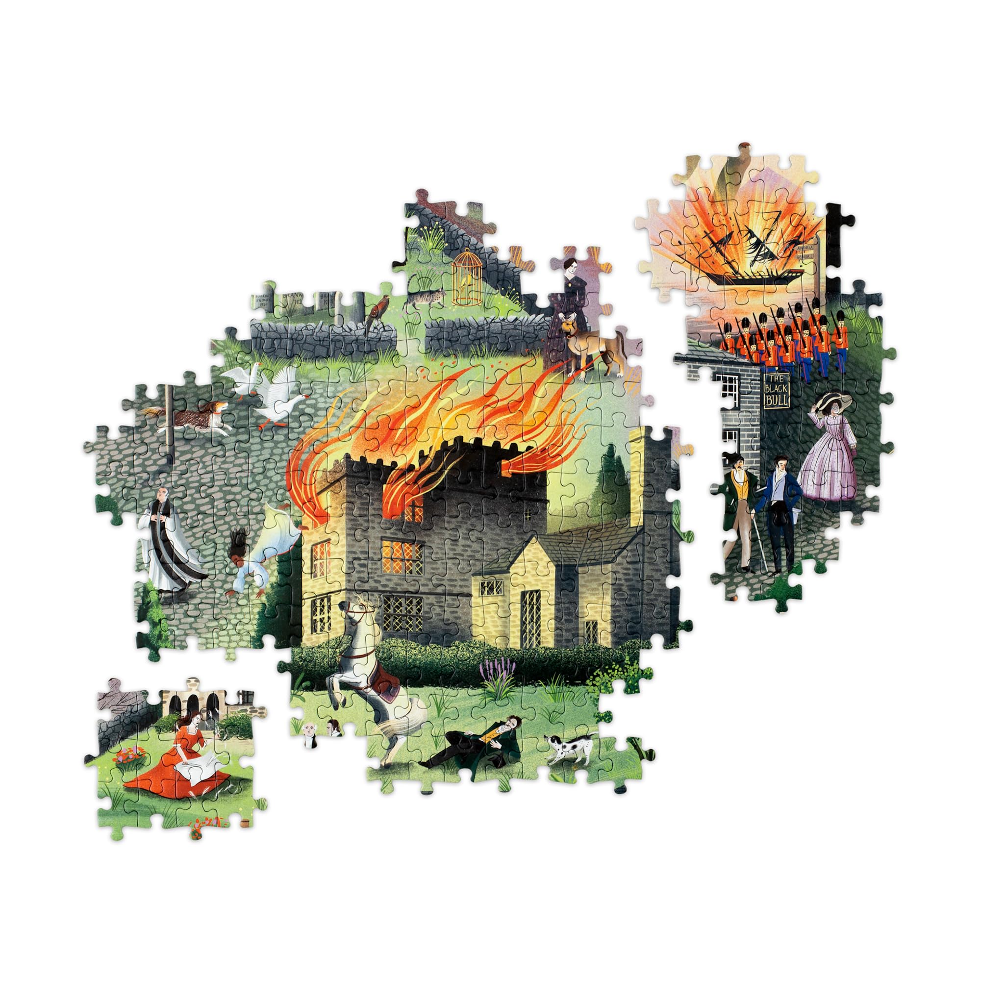 The World of the BrontEs A 1000-piece Jigsaw Puzzle /anglais