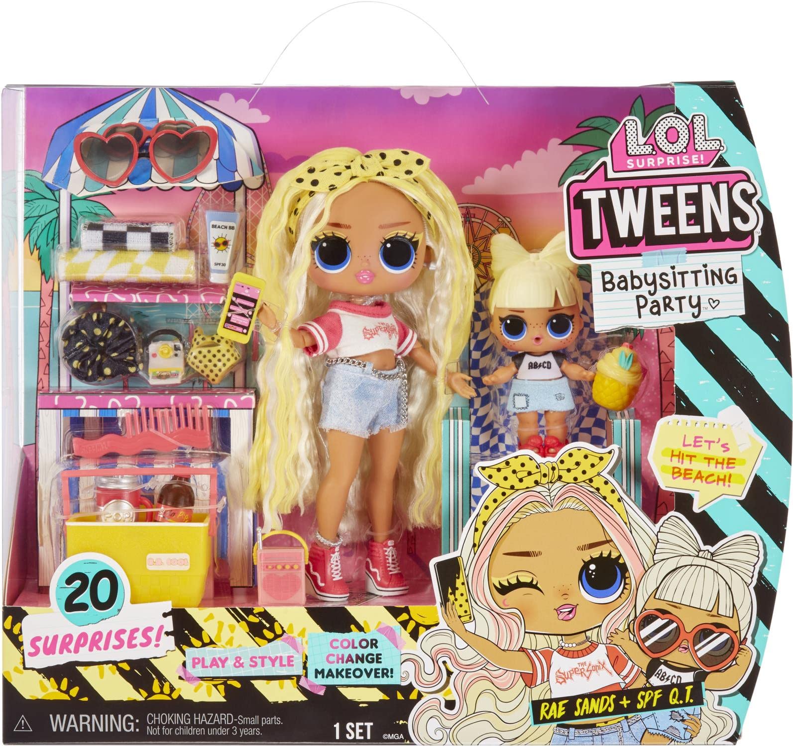 L.O.L. Surprise! Tweens + Tots Baby Sitters Asst
