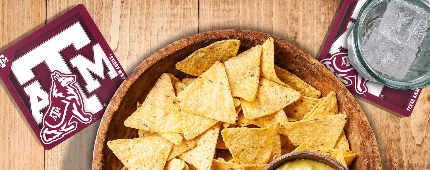 YouTheFan NCAA NCAA 3D Logo Series Coasters - Image 2