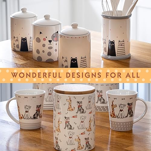 Miniatura 6 de Soporte de cerámica para encimera de cocina, utensilio para encimera, decorativo con temática de gato negro, decoración de cocina para el hogar,