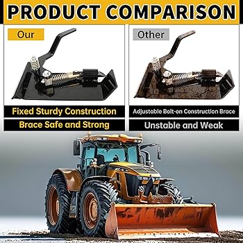 Amazon.com: ECOTRIC Pair Skid Steer Quick Tach Attach