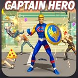 Captain Hero: City Combat – Legend Hero Battle & 3D Street Fighter Action Games