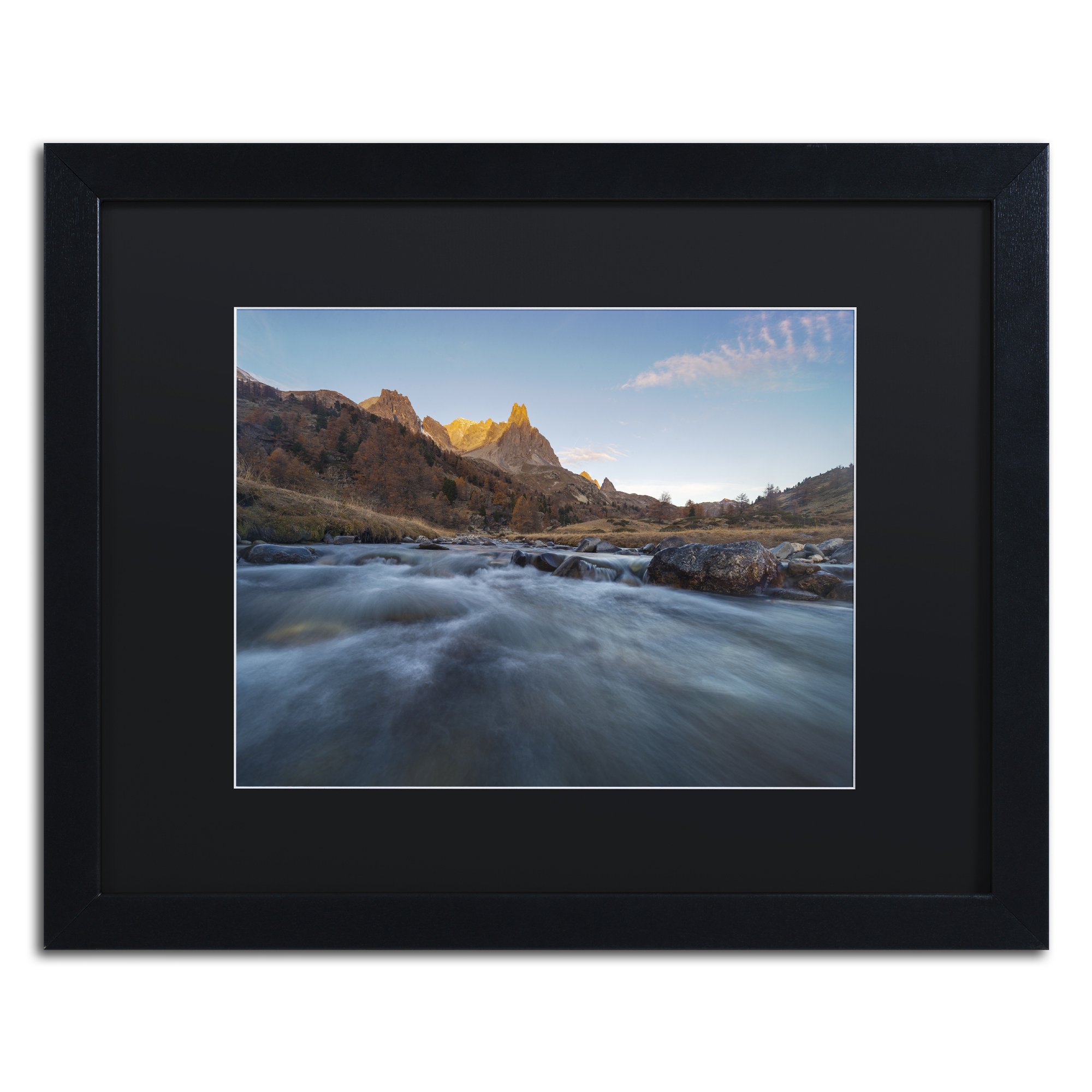 Admire Nature by Mathieu Rivrin, Black Matte, Black Frame 16x20-Inch