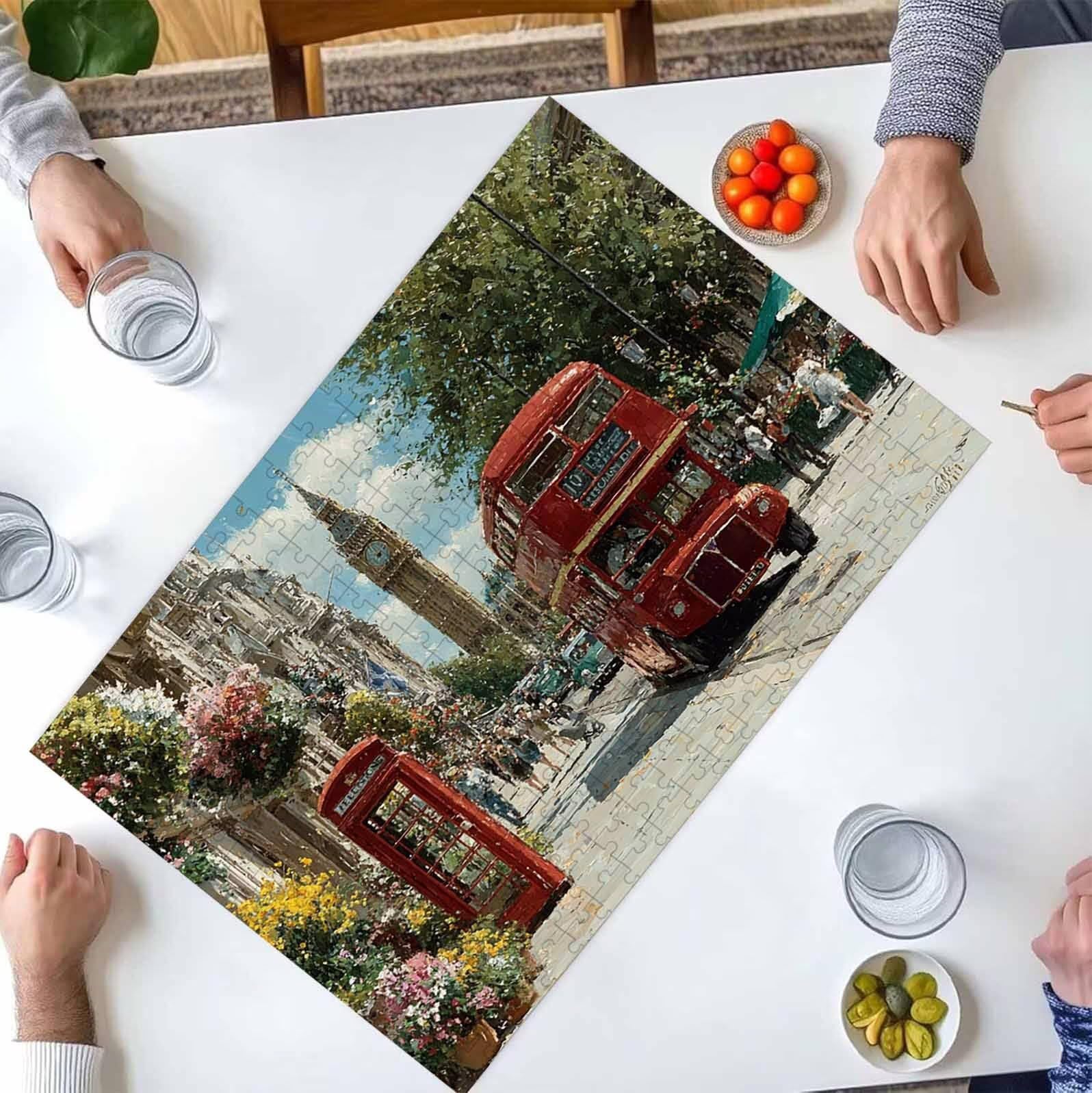4000 Pezzi di Puzzle, blu Cielo 4000 Pezzi di Puzzle per Adulti, Regalo Anniversario, Regalo Natale, Decorazione Della Casa, Prevenzione Della Degenerazione Cerebrale Negli Anziani PjY1186 Z-R
