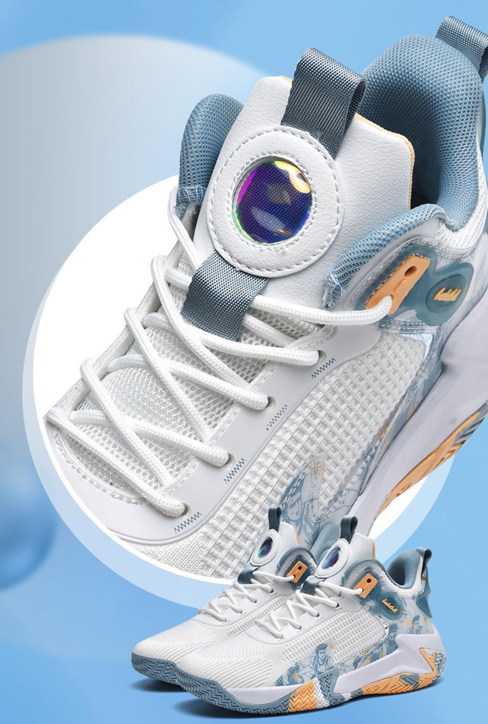 Męskie Siatkowe Buty Do Koszykówki Chłopięce Buty Sportowe Buty Treningowe Do Koszykówki Outdoor(41 EU, Q2)