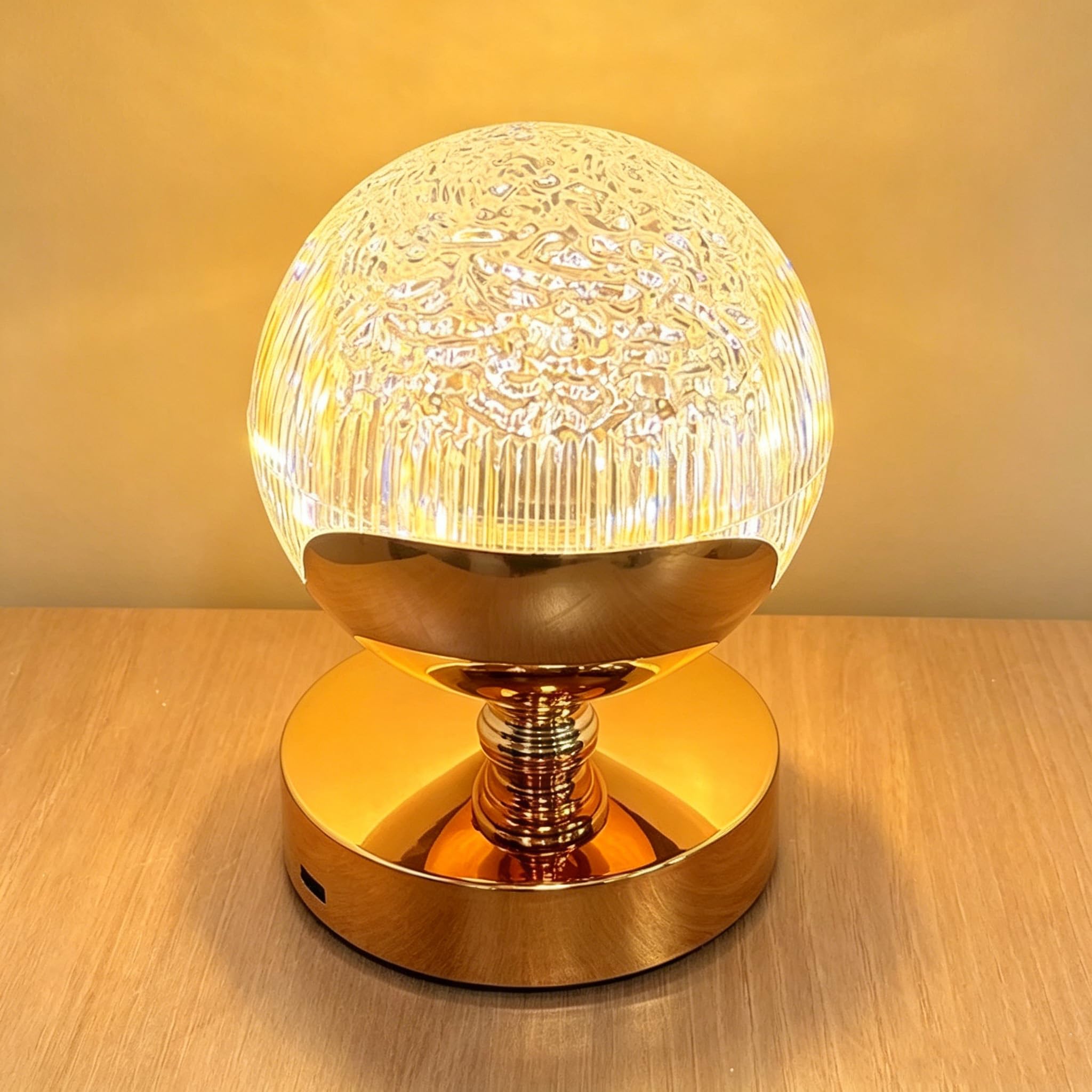 Maimeili Diamond Crystal Table Lamp Stepless Dimmable Desk Lamp — image 1