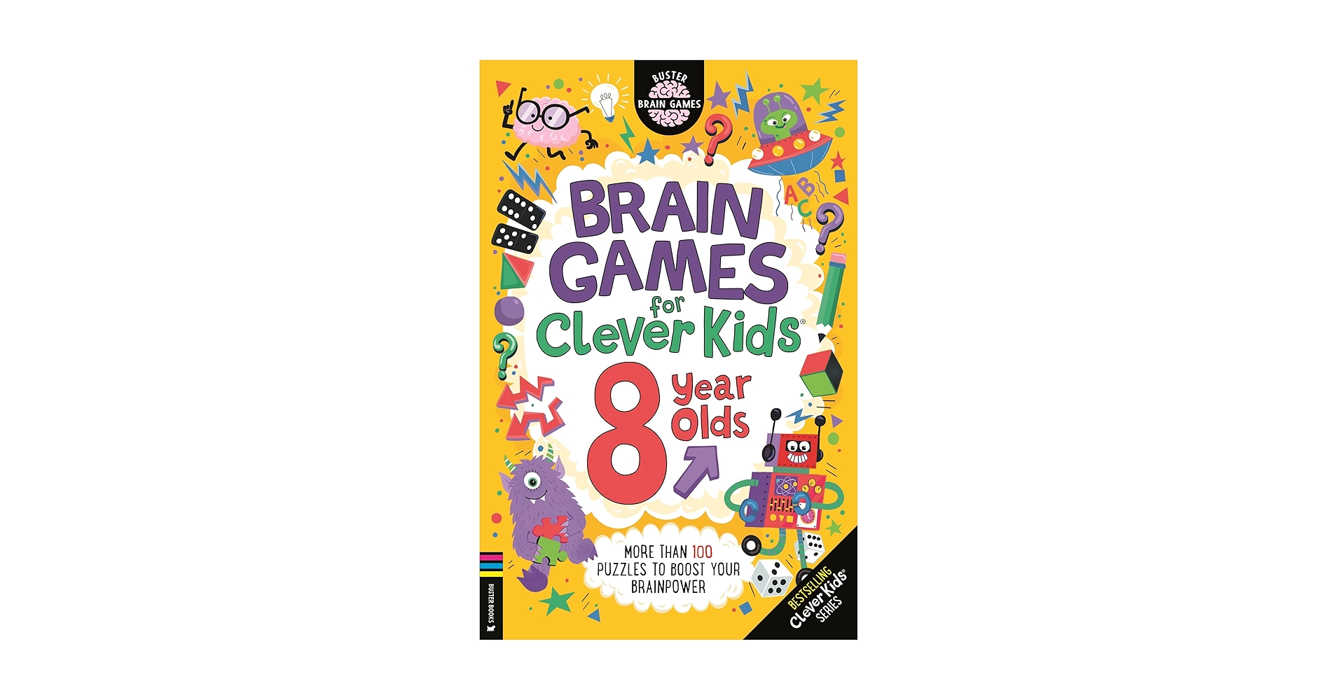 Brain Games for Clever Kids® 8 Year Olds: More than 100