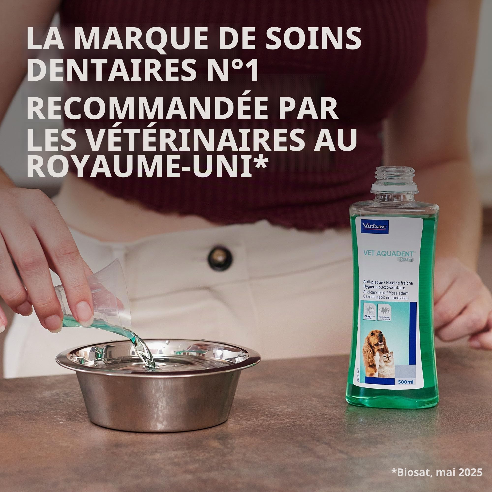 Virbac Vet Aquadent 500 ML