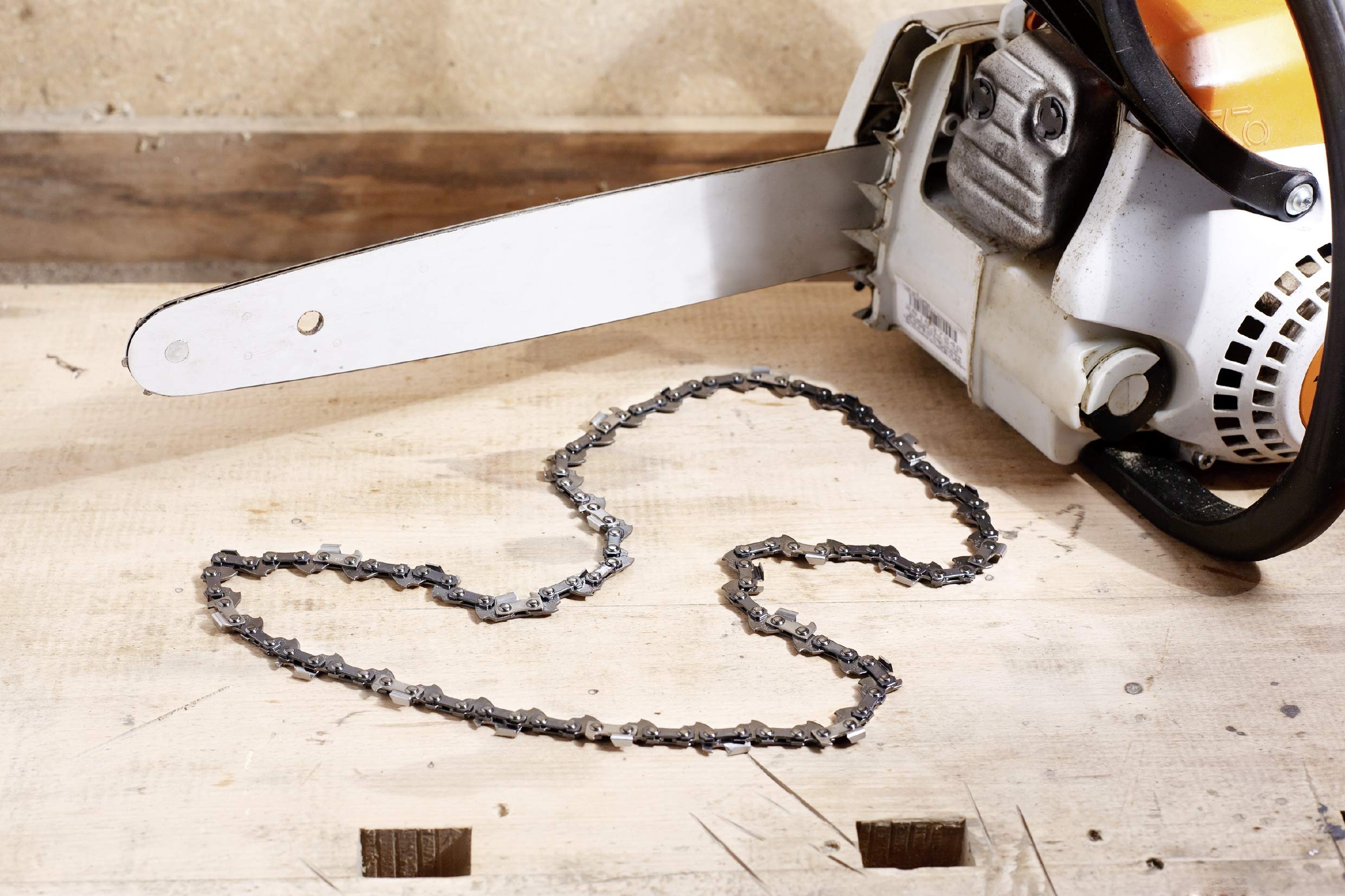 kwb 640344 Saw chain for chain saws Type 03-A44 3/8 '' / inch, sword length: 30 cm / 300 mm 44 TG / driving limbs - Image 4