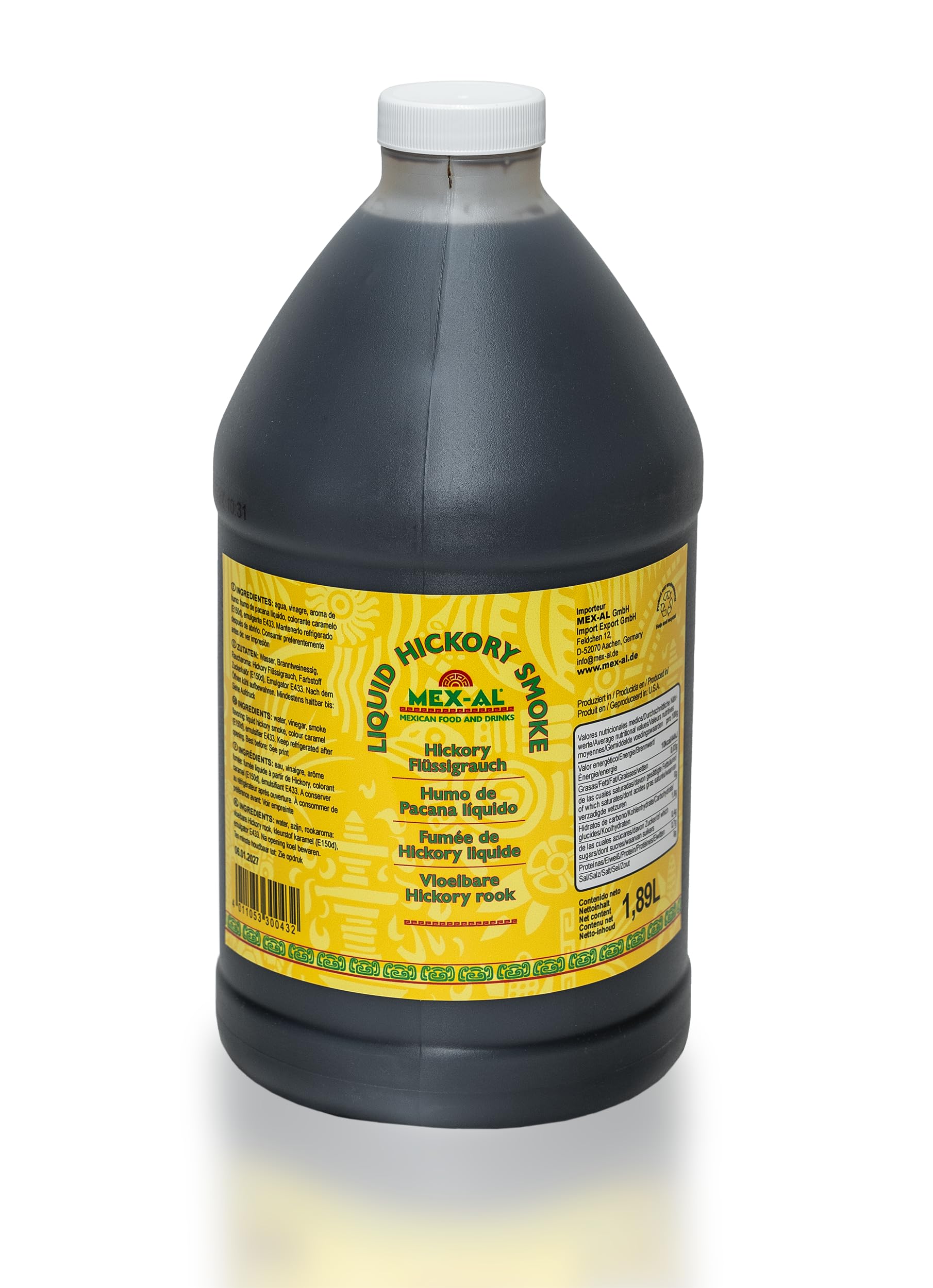 Mex-Al - Fumée liquide Hickory 1,89l