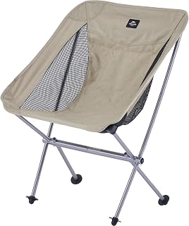 Naturehike YL05 Camping Chair, Ultralight Portable Camp Chair with Storage Bag, Compact Folding Beach Chair for Backpacking Hiking Fishing Picnic