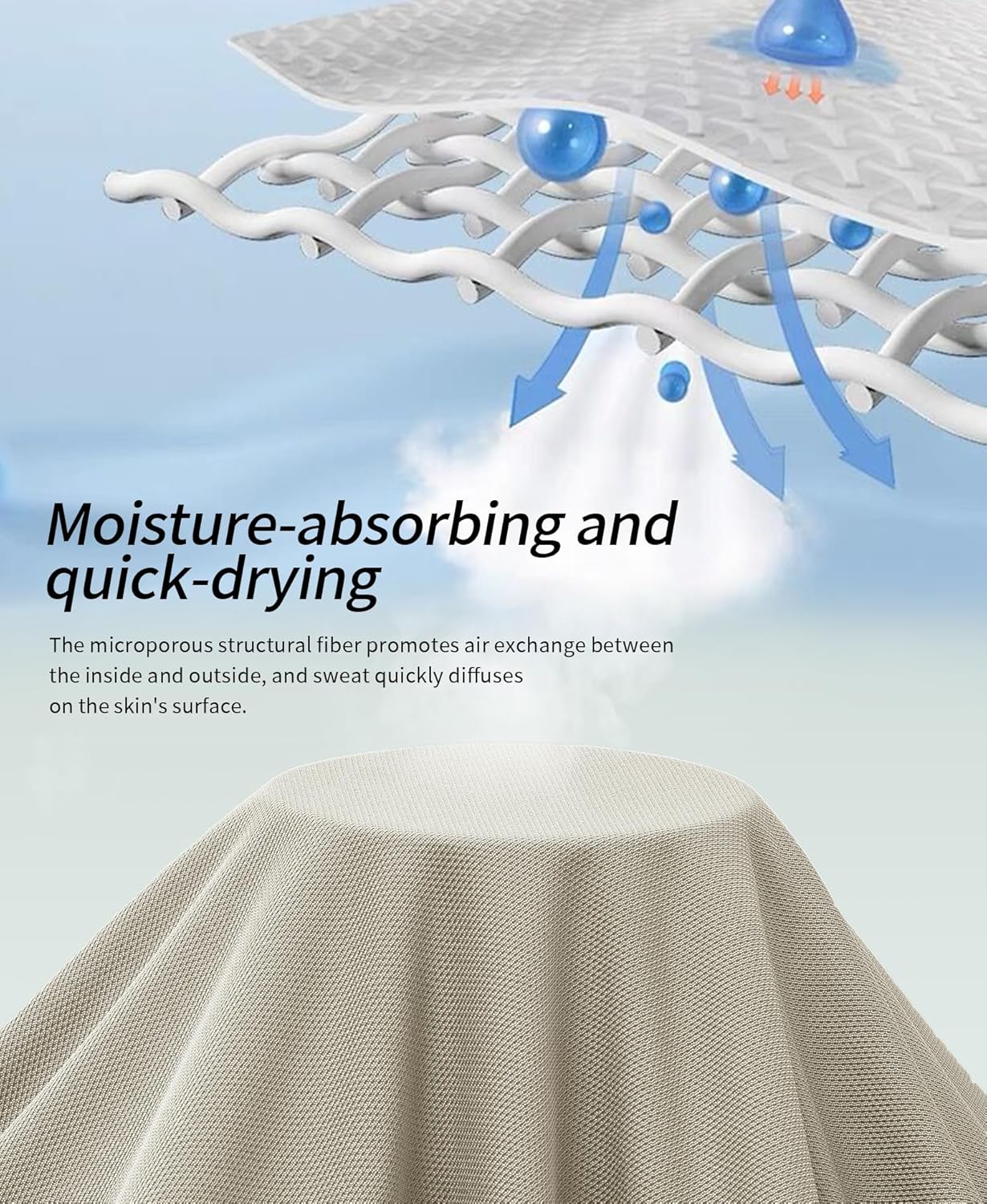 ZITY 3 Pack Polo Shirts for Men with Pocket Short Sleeve Moisture Wicking Outdoor Tactical Shirt Summer Casual - Image 6