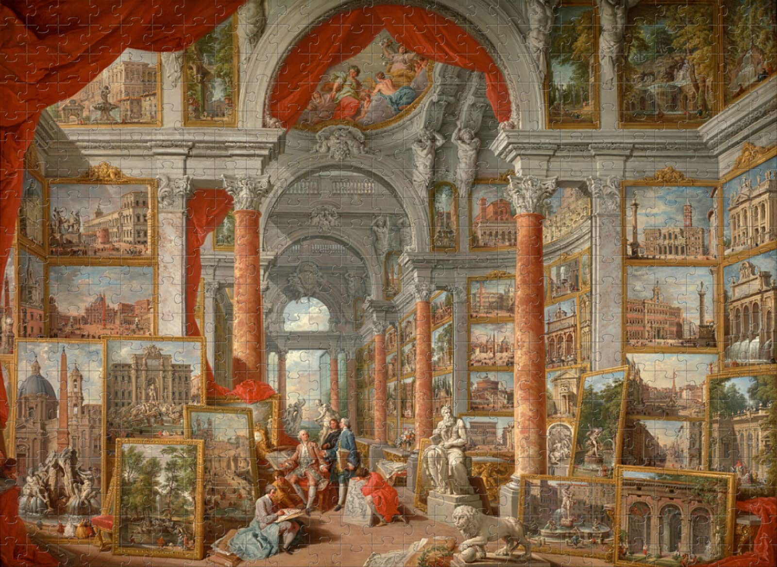 Puzzle in legno per adulti da 6000 pezzi Galleria di pittura Regali Decorazioni per feste di intrattenimento per il tempo libero