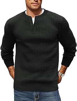 メンズウェア OBSIDIAN HENLEY NECK PULLOVER size XL 81N7DqPF2QL._AC_AC_SY350_QL65_.jpg