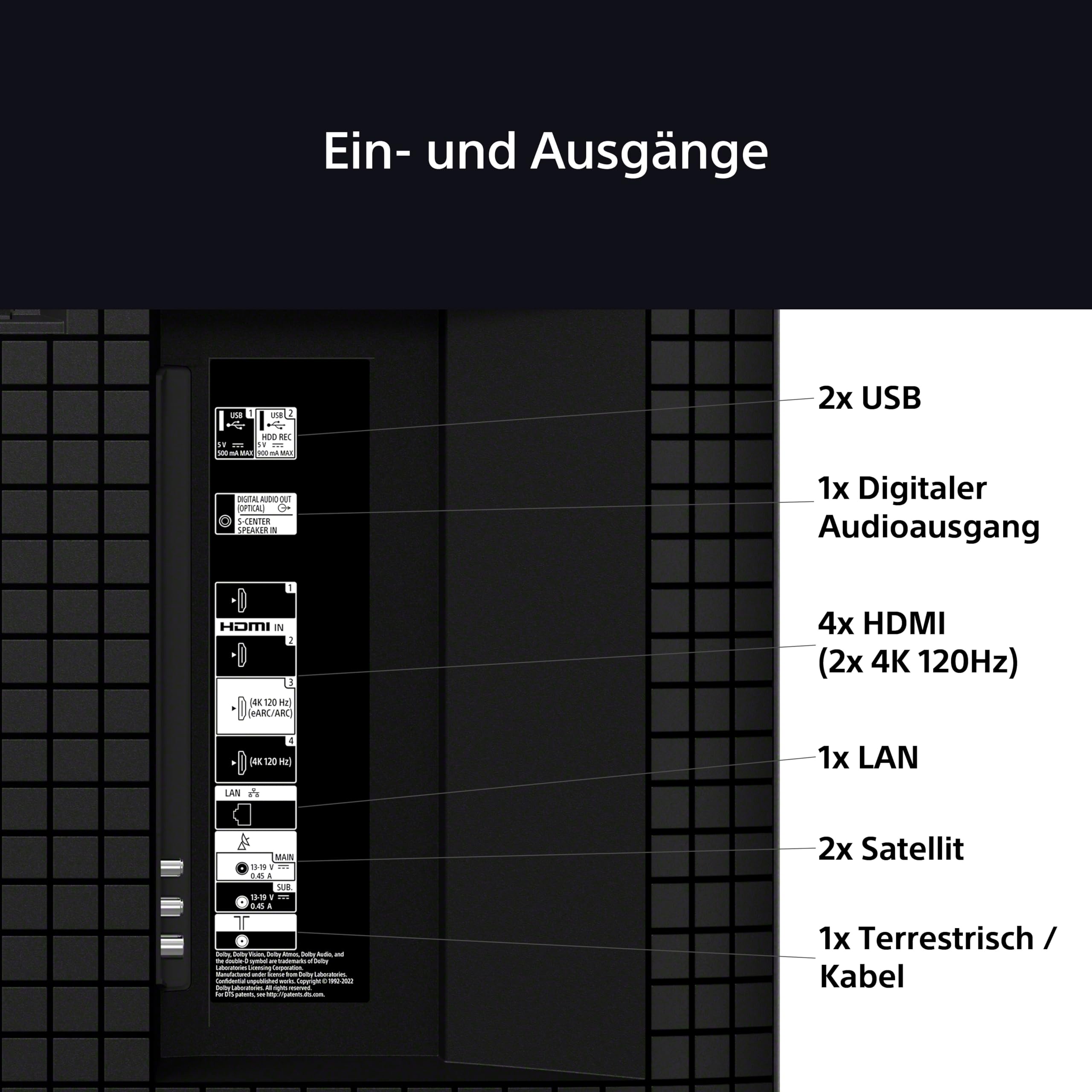 Sony BRAVIA 9 QLED (XR l Mini LED) 75 Zoll 4K HDR Google Smart TV (2024) | Gaming-Funktionen, IMAX Erweitert, Dolby Vision Atmos, Chromecast, AirPlay, 120Hz K75R90 [Energieklasse D]