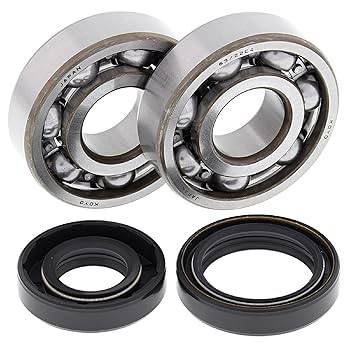 Amazon.com: All Balls Racing 24-1008 Crank Shaft Bearing Kit