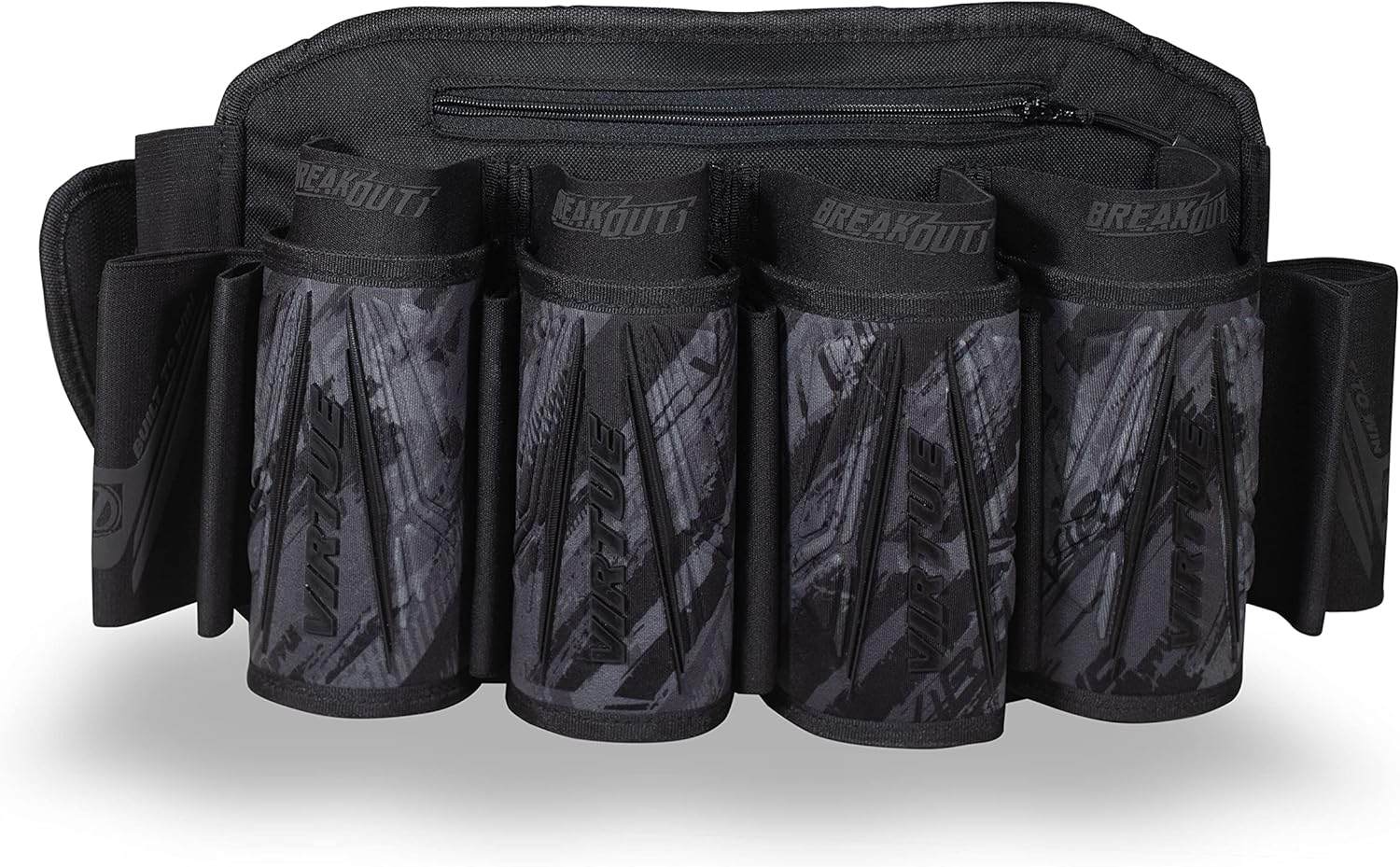 VIRTUE Breakout V2 Strapless Paintball Harness - Graphic Black 4+7