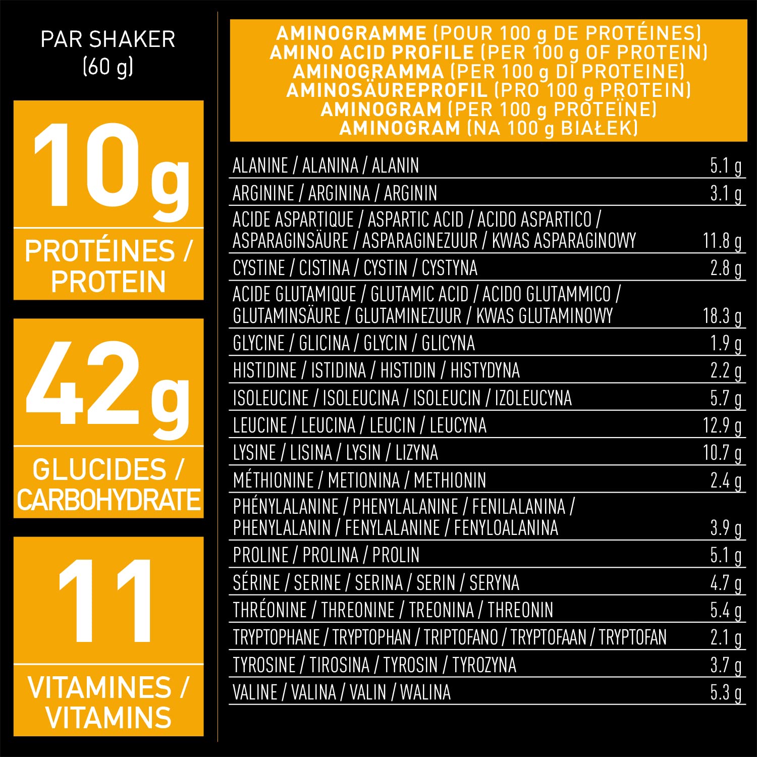 Proteine in Polvere Gainer Massa 2,9 kg Doppio Cioccolato - EAFIT | 10 g proteine e 42 g carboidrati per shaker, whey e albume d'uovo, 11 vitamine, 48 shaker aumento massa muscolare