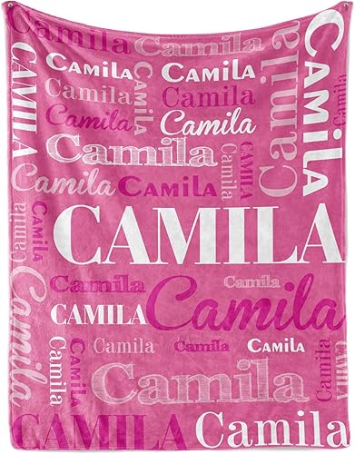 Miniatura 8 de Mantas personalizadas con nombre para niños mantas de bebé personalizadas para niños y niñas manta de nombre personalizada súper suave para niños
