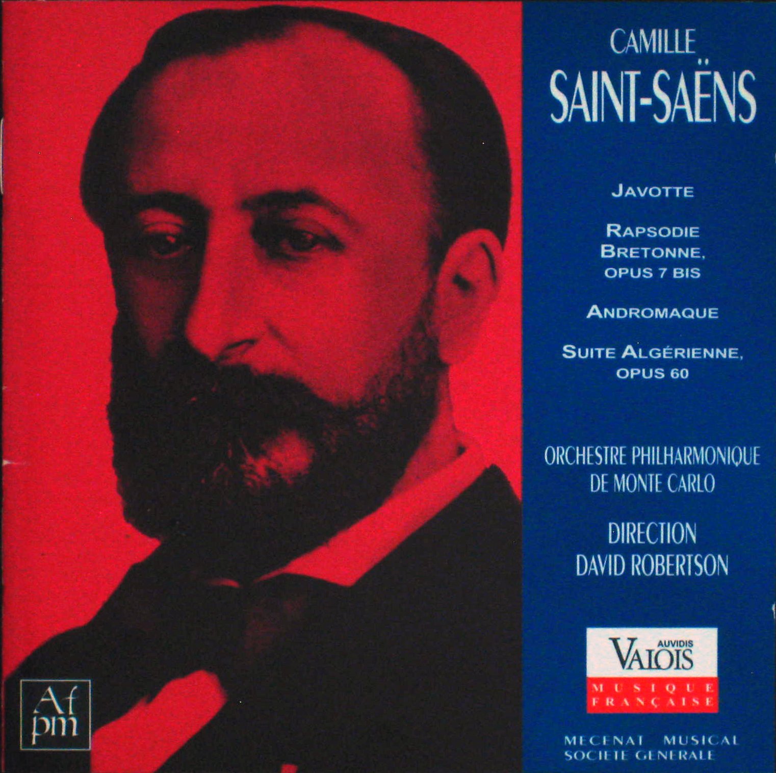 Saint-Saens: Jovotte/Rapsodie bretonne/Andromaque/Suite Algerienne [Audio CD]