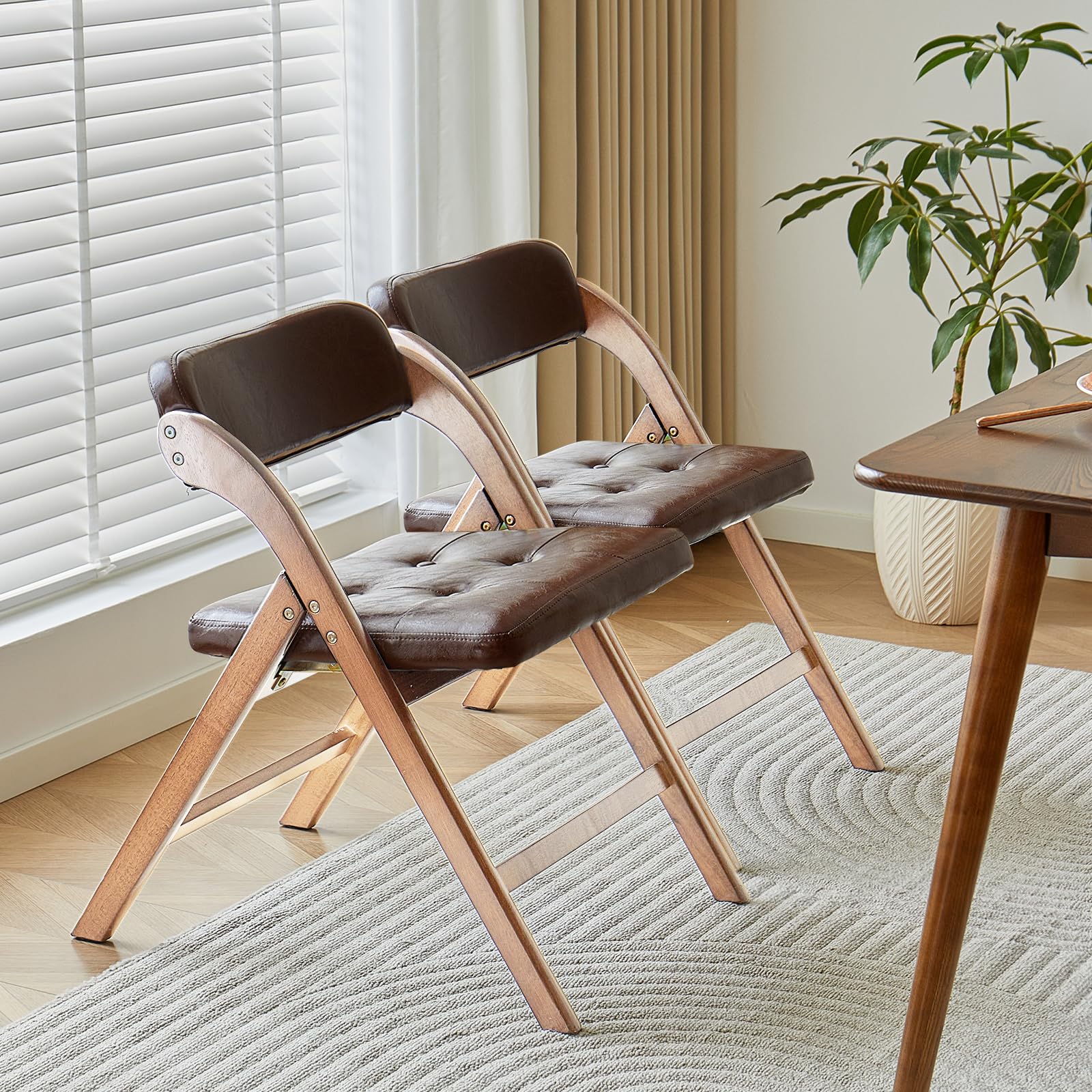 送料無料】2脚セット/Woody Folding LowChair