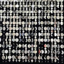 Silver Shimmer Wall Backdrop, 20 Packs Silver Sequin Curtain Circle Dots...